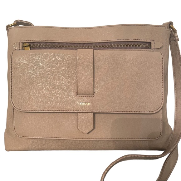 Fossil Bags Fossil Bag Kinley Crossbody Graystone Grey Large Great Condition Poshmark